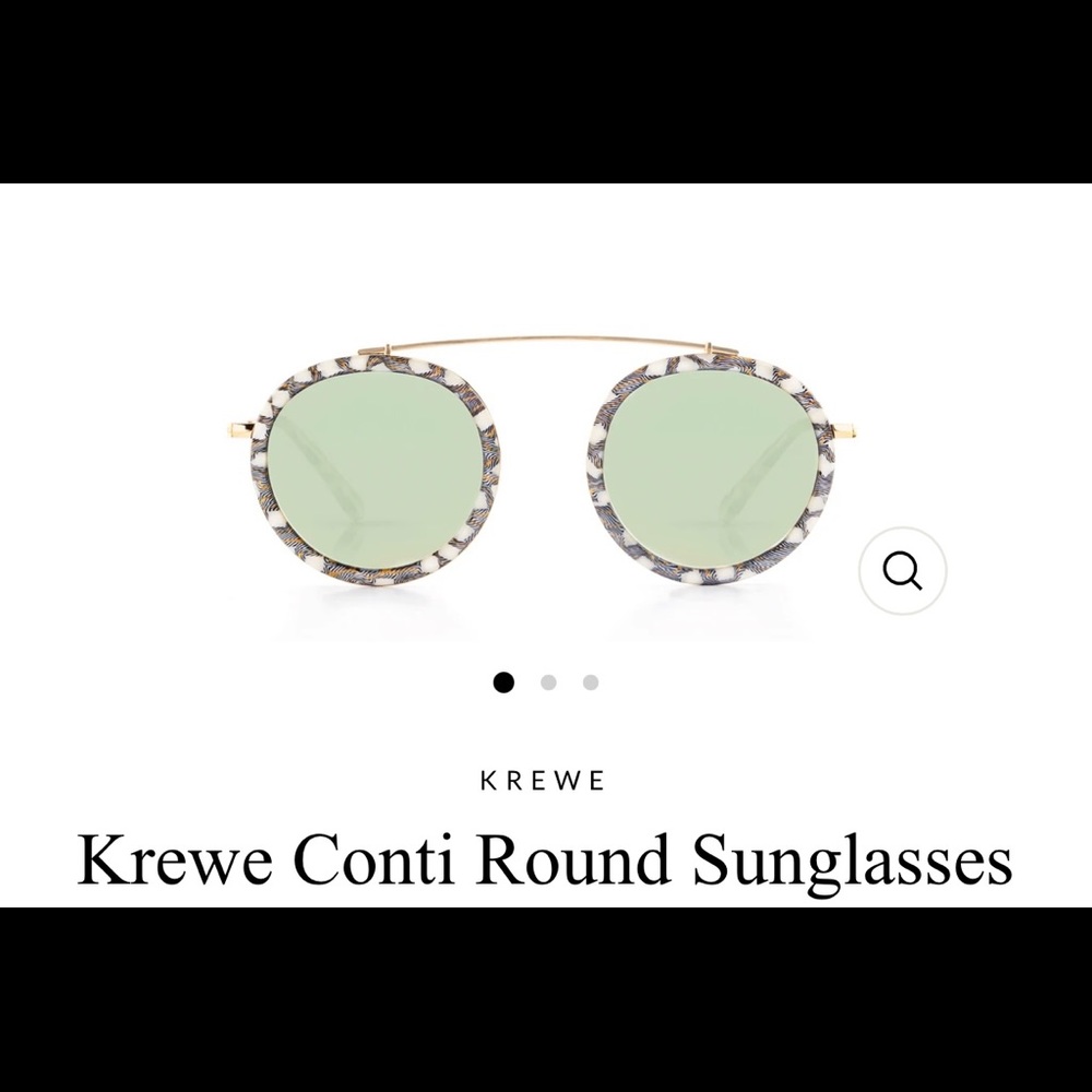 COPY - Krewe conti mirrored sunglasses